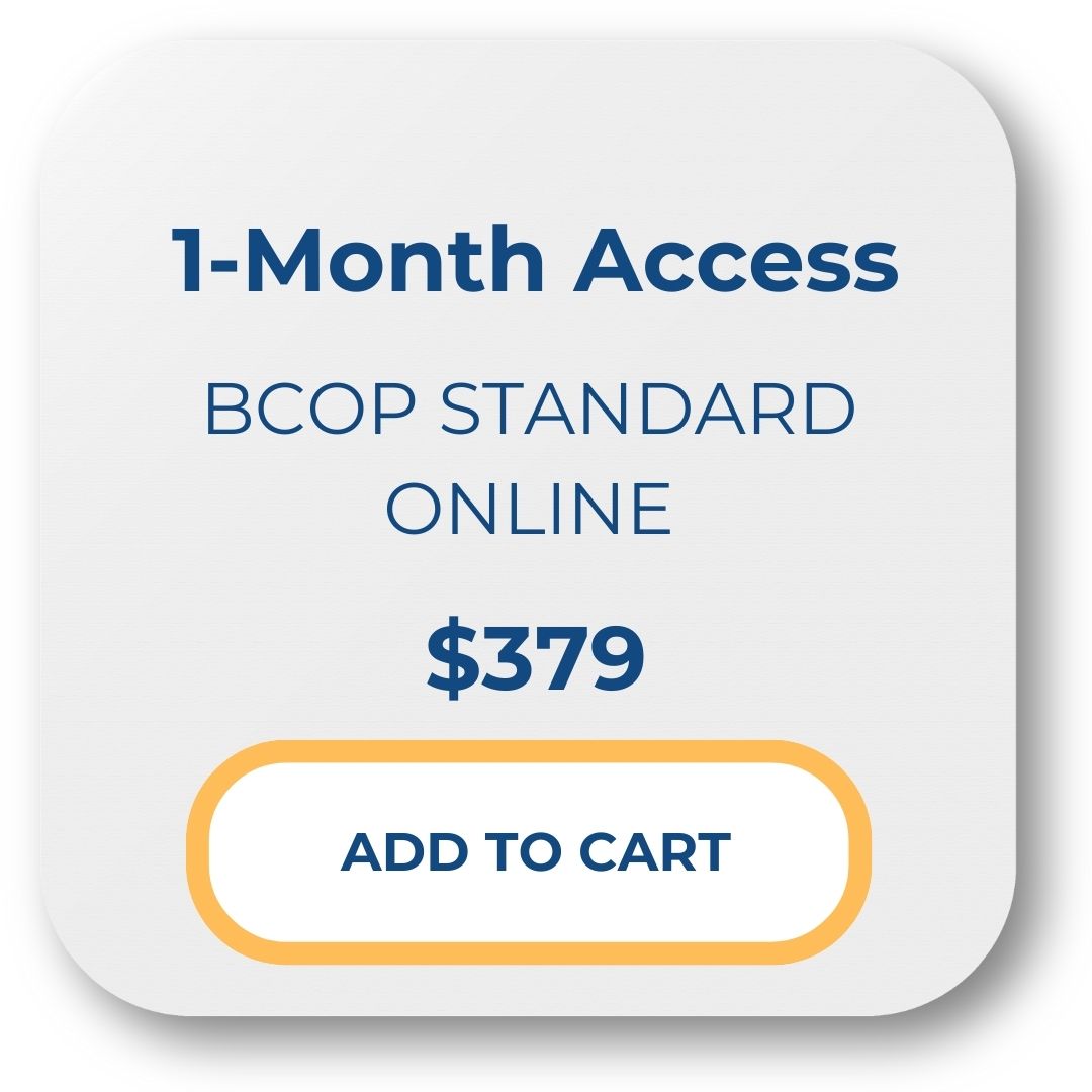 BCCP Price Card