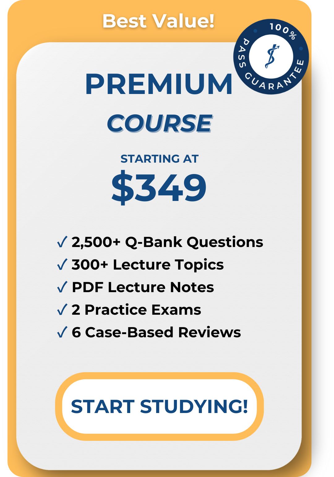 BCPS Premium Online  Price Card
