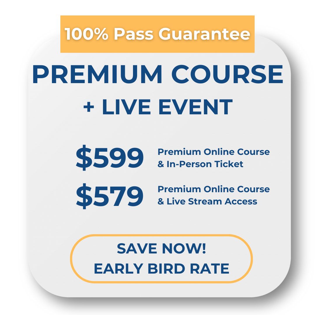 NAPLEX Premium Live Event Price Card